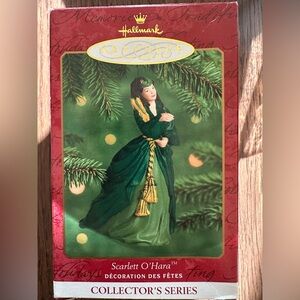 Vintage Hallmark Keepsake Ornament 2000 Scarlett O’Hara Gone with the Wind. #4